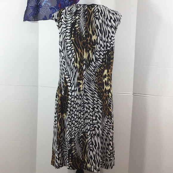 Chico’s mixed pattern twist knot dress - Picture 6 of 9